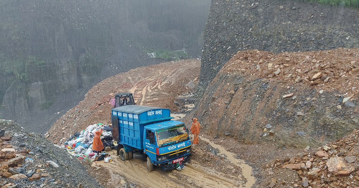 पोखराको फोहोर लामेआहालमै १८ महिनासम्म फाल्न पाउने गरी १० बुँदे सहमति